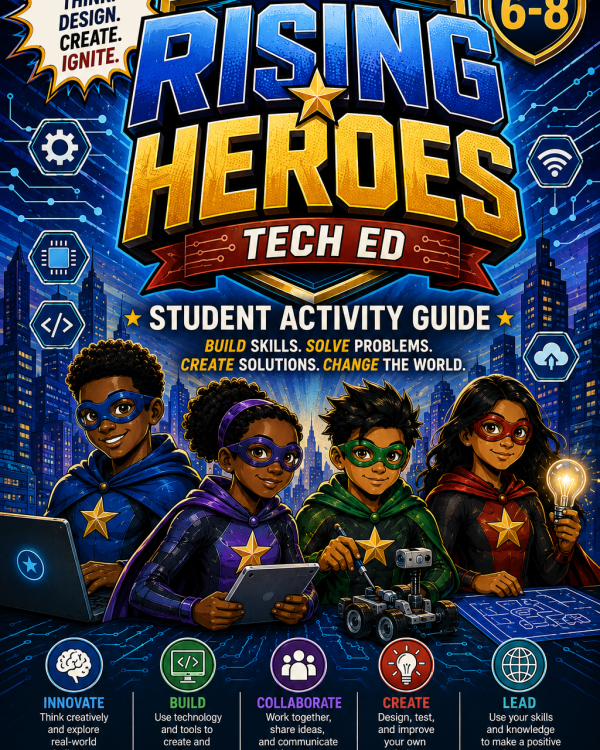 Rising Heroes Curriculum Collection — Grades 6–8 | Technology Education Edition